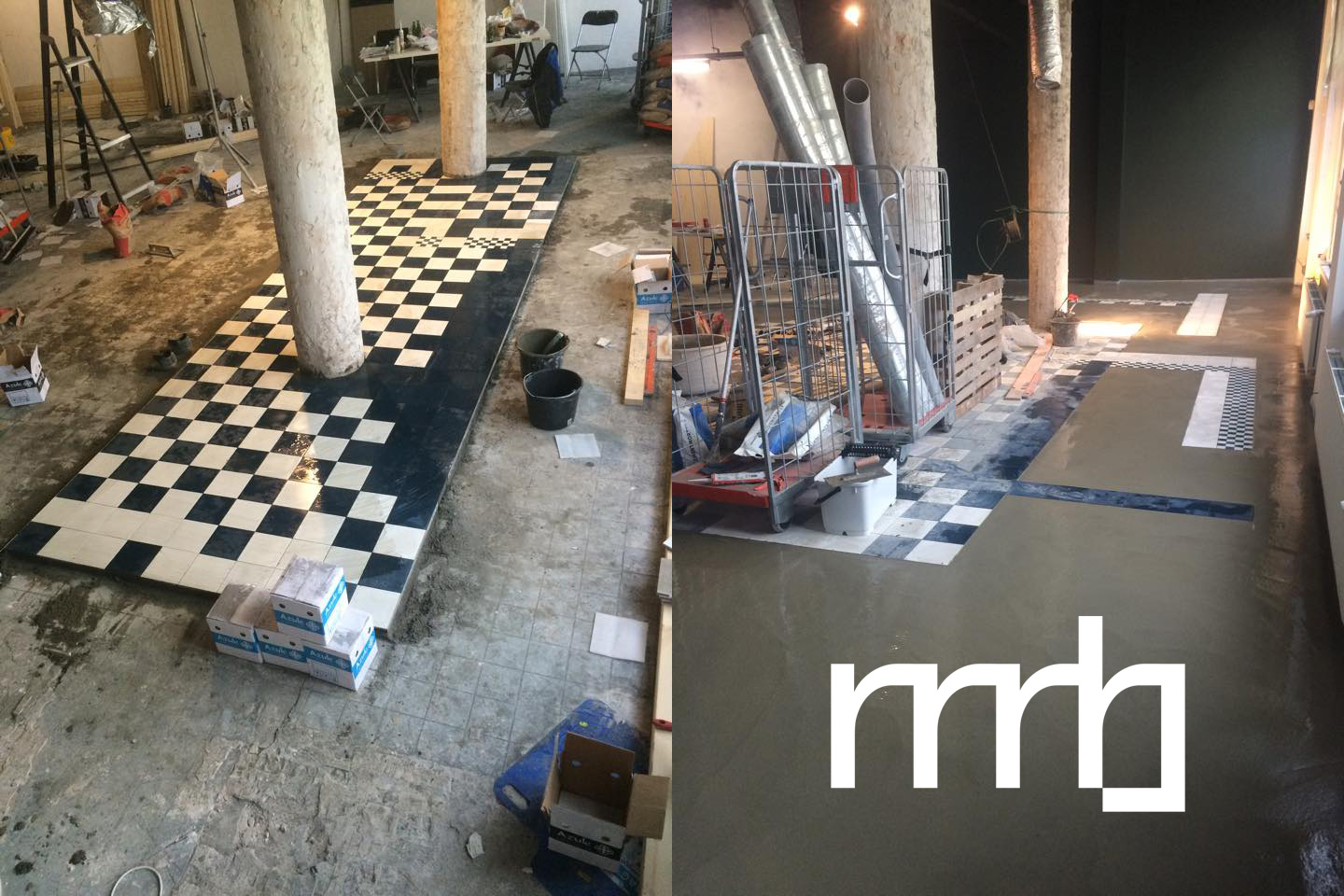 RMB werk in proces